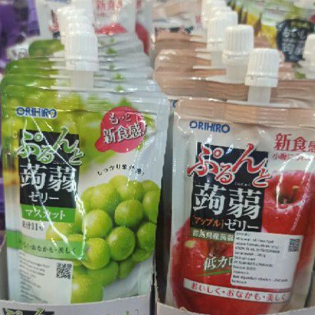

Orihiro Konyaku Fruit Jelly 130g / Minuman Jeli Konyaku Rasa Buah 130g
