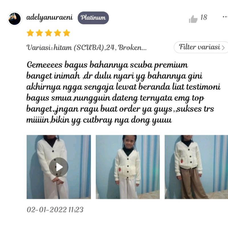 KULOT ANAK USIA 6- 15 TAHUN/CELANA ANAK PEREMPUAN/CELANA ANAK PEREMPUAN TERBARU/KULOT ANAK TANGGUNG/KULOT ANAK SCUBA