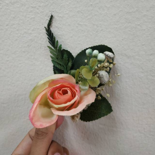 Korsase Bunga / Wedding Corsage / Korsase Jas Pengantin Pria Murah Kemapan