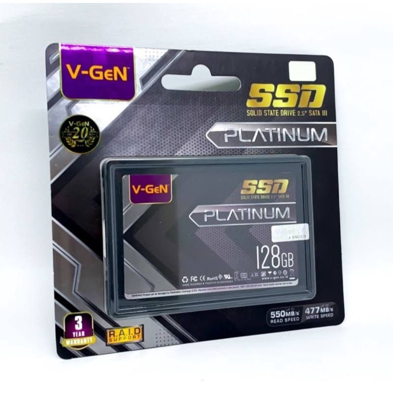 SSD 128 MEREK V-GEN PLATINUM