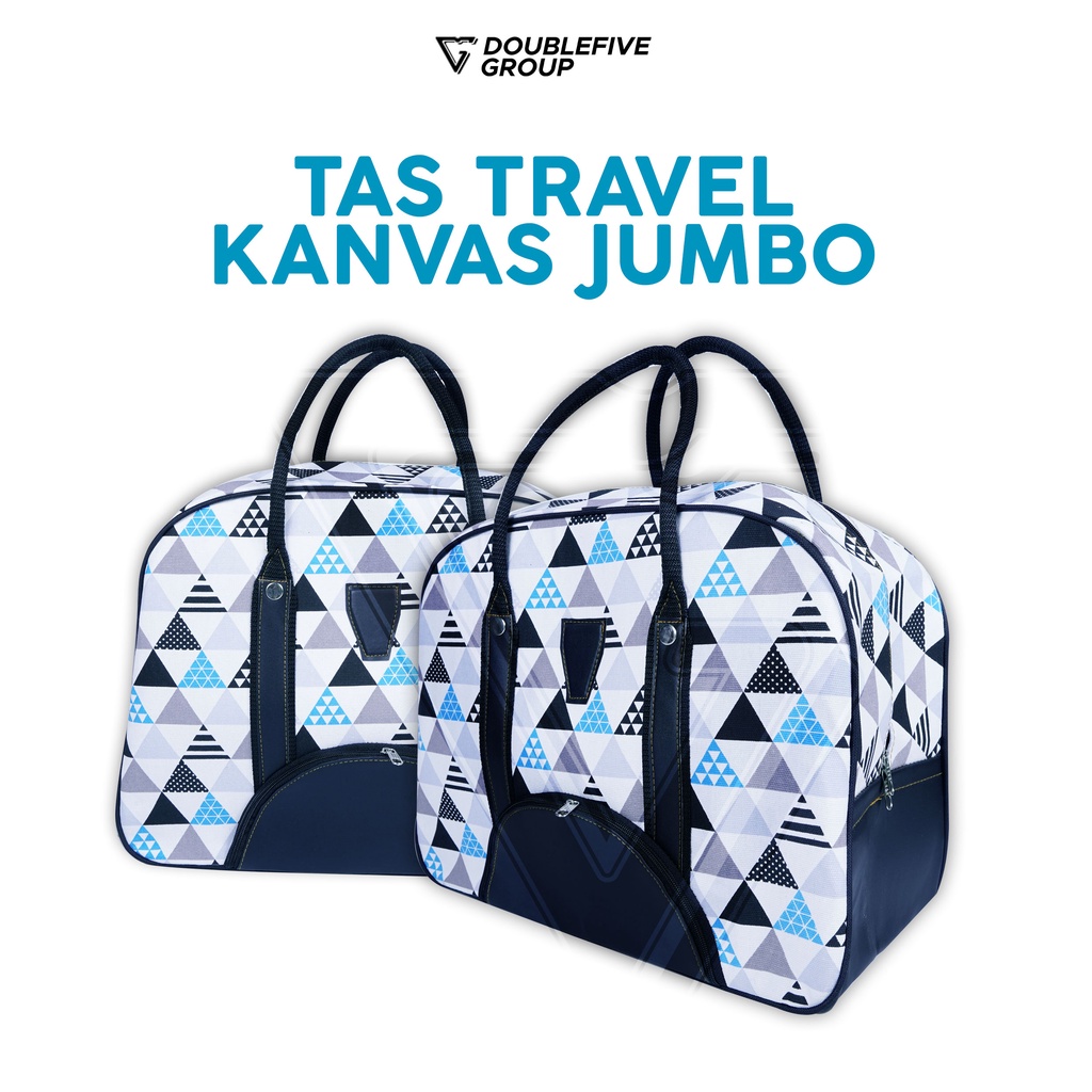 TAS TRAVEL BAG KANVAS MOTIF TERLENGKAP TERMURAH DI JOGJA