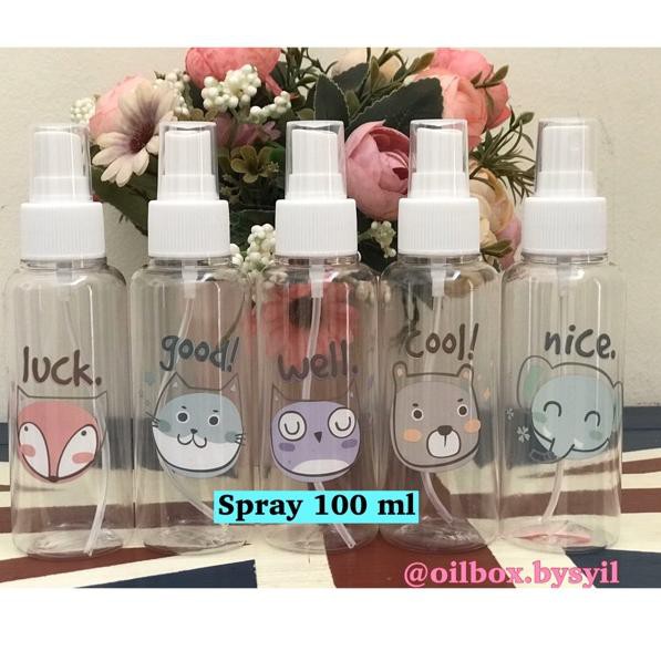 12.12 STOK READY  Botol spray import 100 ml