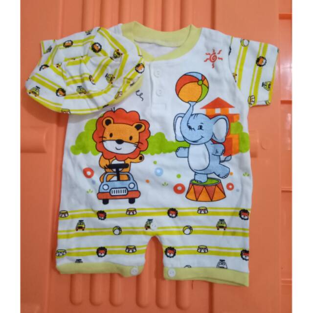 Baju jumper pendek baju kodok karakter circus