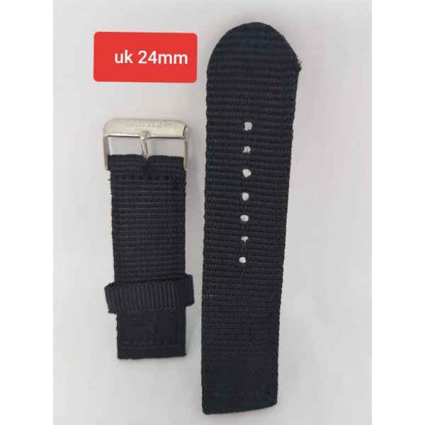 tali jam tangan kanvas Swiss army 24mm