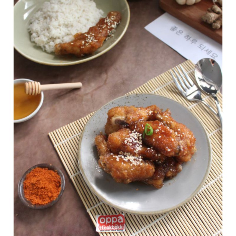 

dak kang jeong | ayam dak kang jeong | ayam dak kang jeong halal | korean food |
