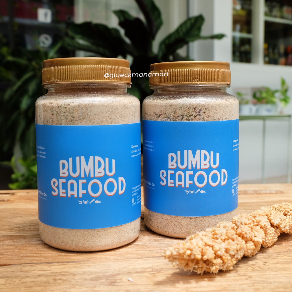 

GM Seafood Seasoning / Bumbu Seafood / Bumbu Marinasi / Bumbu balur / rempah - rempah 165 gr