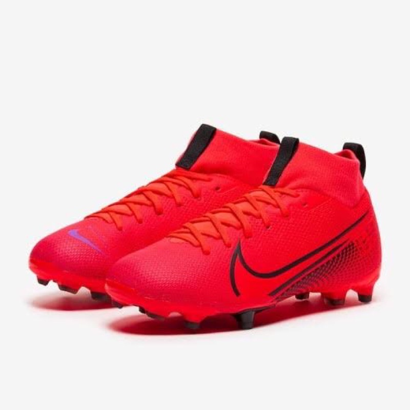 Sepatu Bola Anak [LIMITED EDITION] - Nike Football JR Mercurial Superfly 7 Academy FG/MG Total Chrim