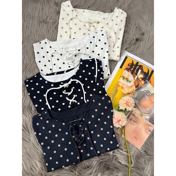 TMH lace up series dress