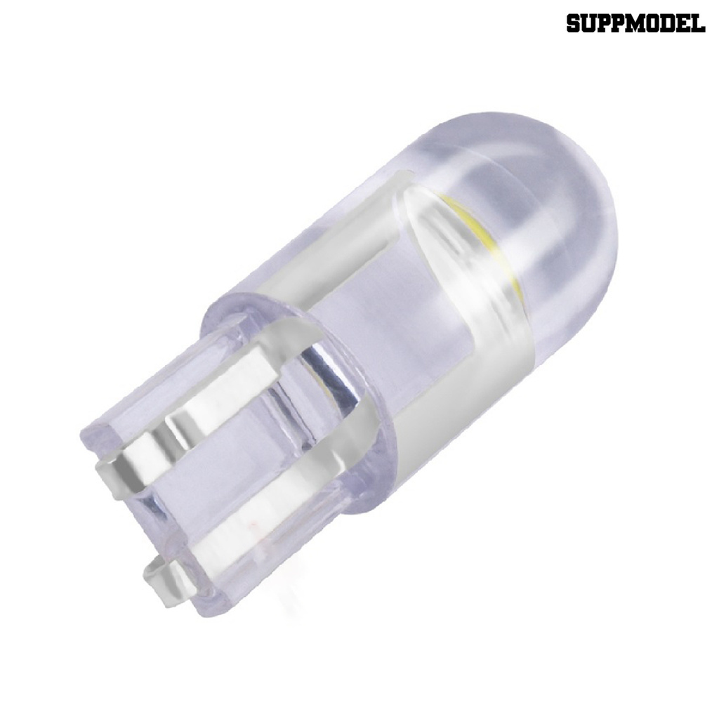 Supm 2pcs Lampu Led Cob T10 Kaca Transparan Untuk Indikator Mobil