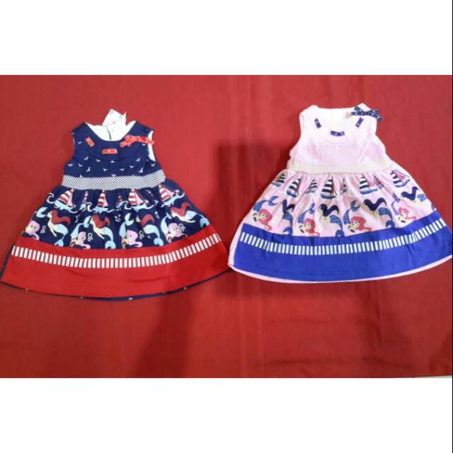 Dress baby mermaid