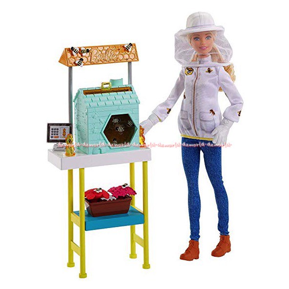 Barbie Beekeeper Boneka Barbie Profesi Bee keeper Petugas Pengambil Madu Bee Barbie Career Doll