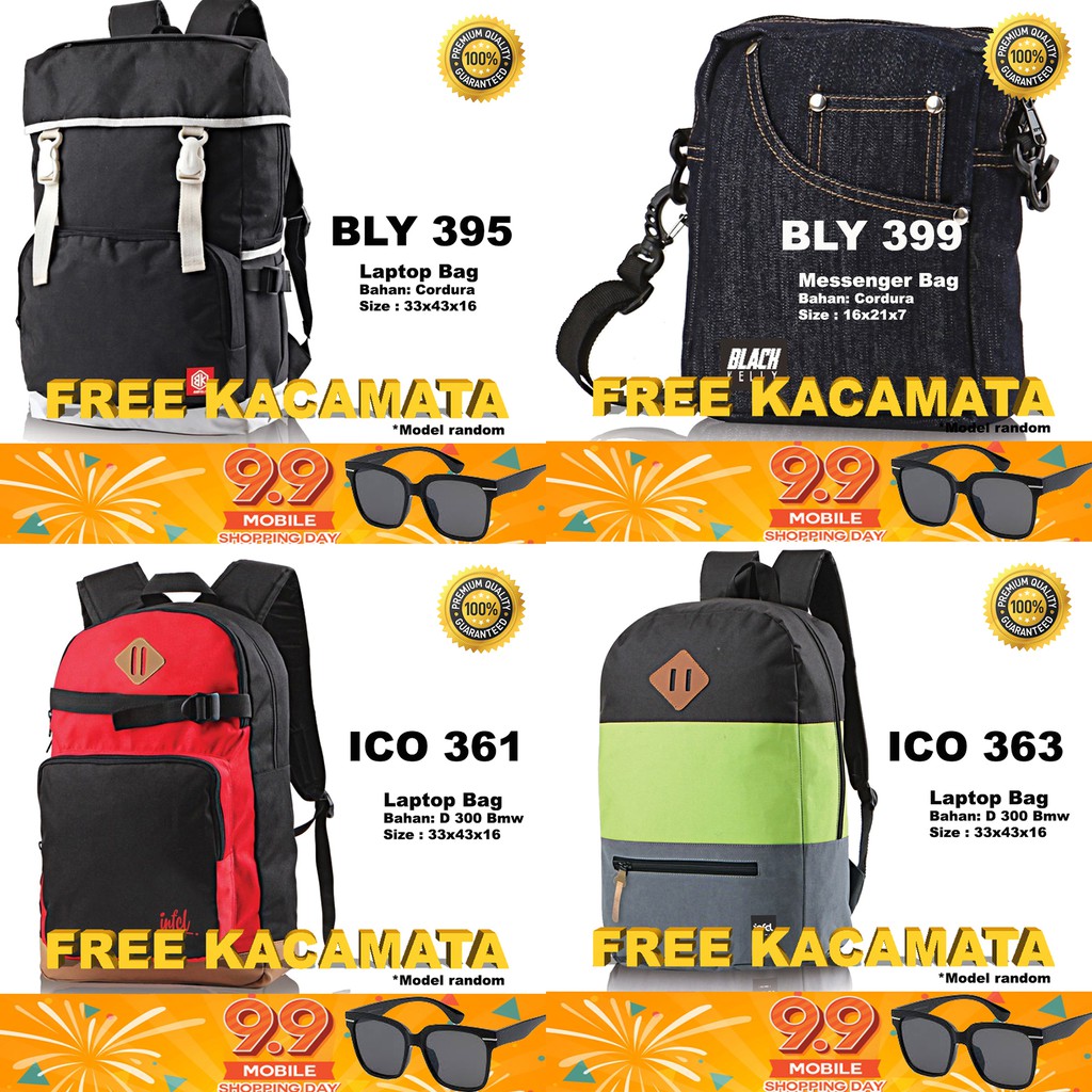 Tas Ransel/ Messenger Bag/ Sling Bag BAG