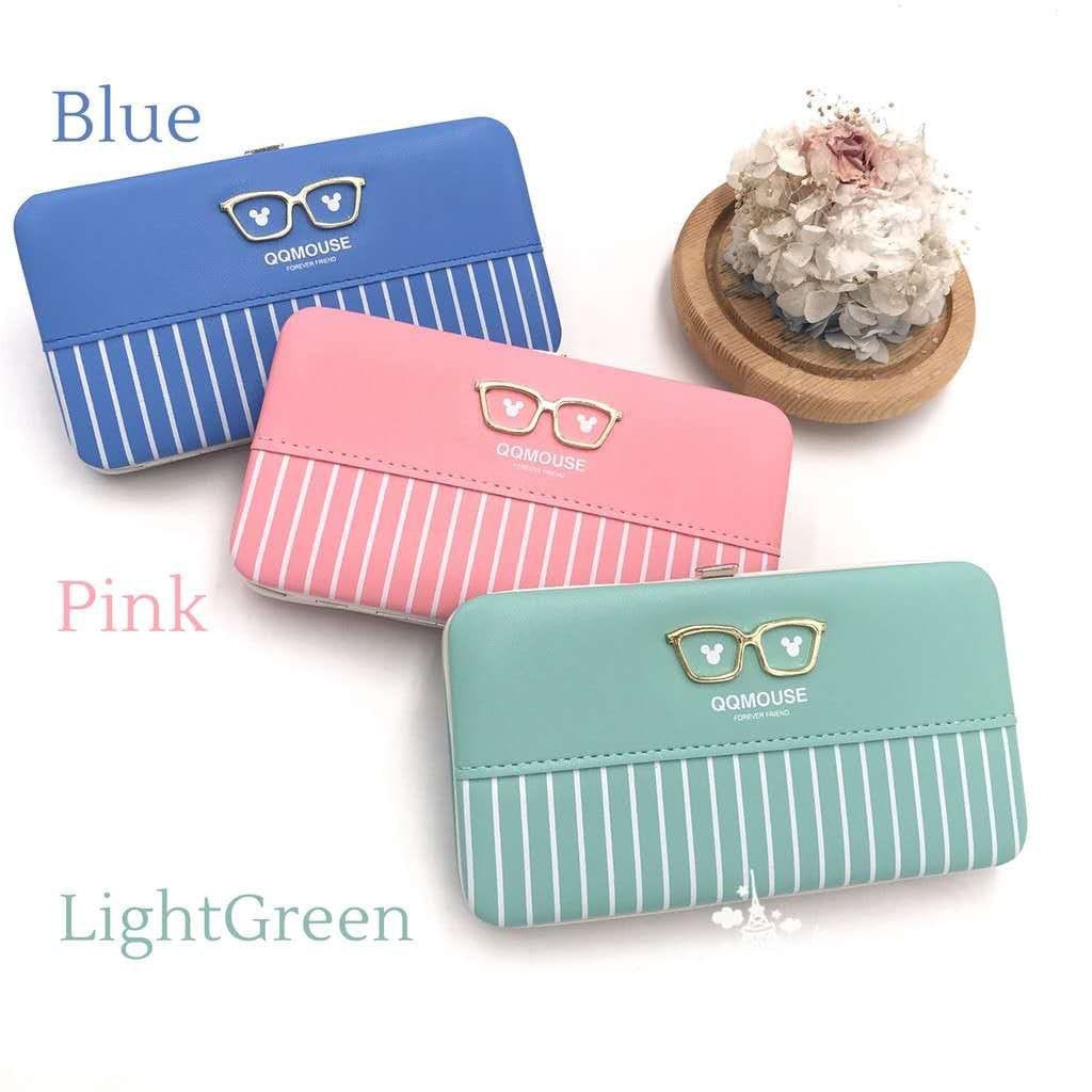 ( Fy )COD Dompet panjang IMPORT Dompet Wanita murah dompet Korea Heel Style dompet cantik real pic