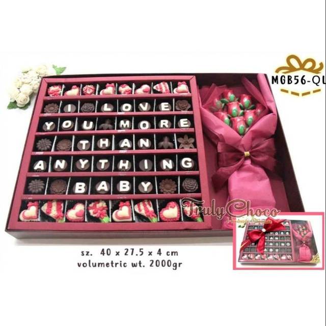 

Hadiah special coklat cantik trulychoco cantik