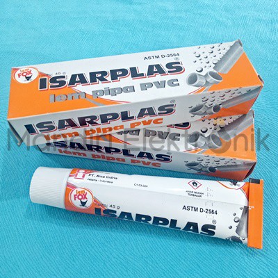 Lem pipa PVC Isarplas 45gr - Lem Isarplas - lem PVC