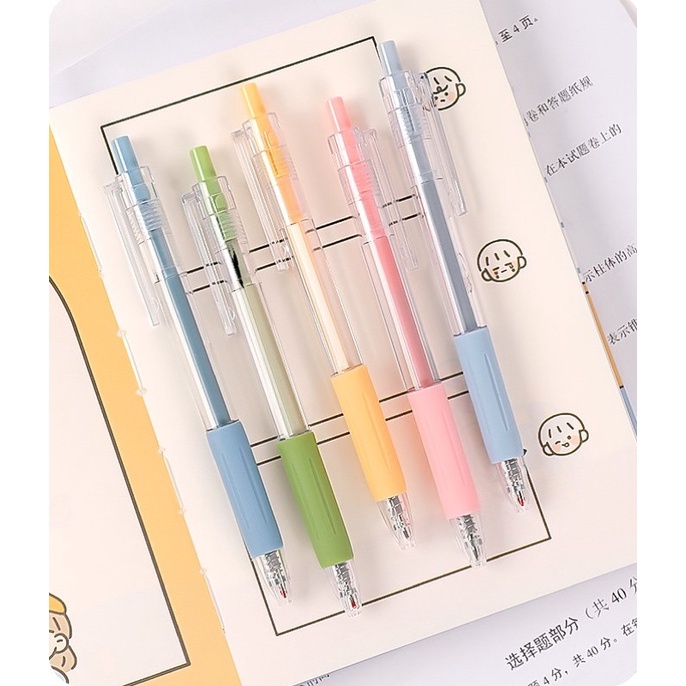 KENSHO Pen Polos Basic Pastel Aesthetic 0.5mm / Bolpen / Pulpen