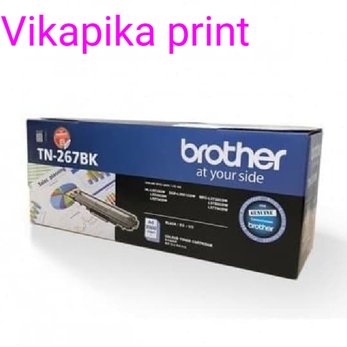 Toner Brother TN - 267 Black for DCP-L3551CDW / MFC-3735CDN / MFC-3750