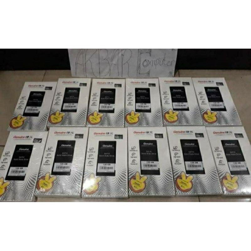 Ssd 120gb merek Genuine