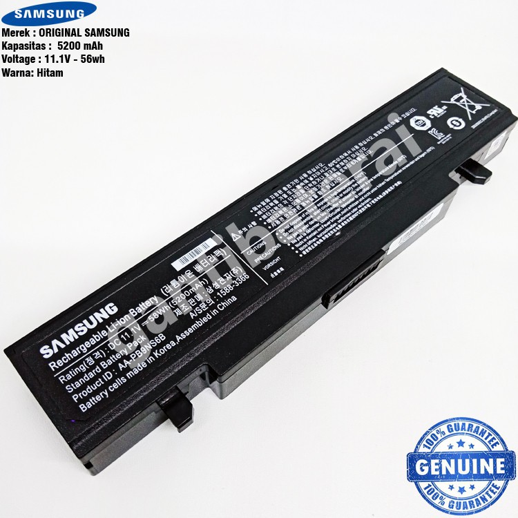 Baterai Samsung NP270 NP270E4V NP275 NP355 NT270E R428