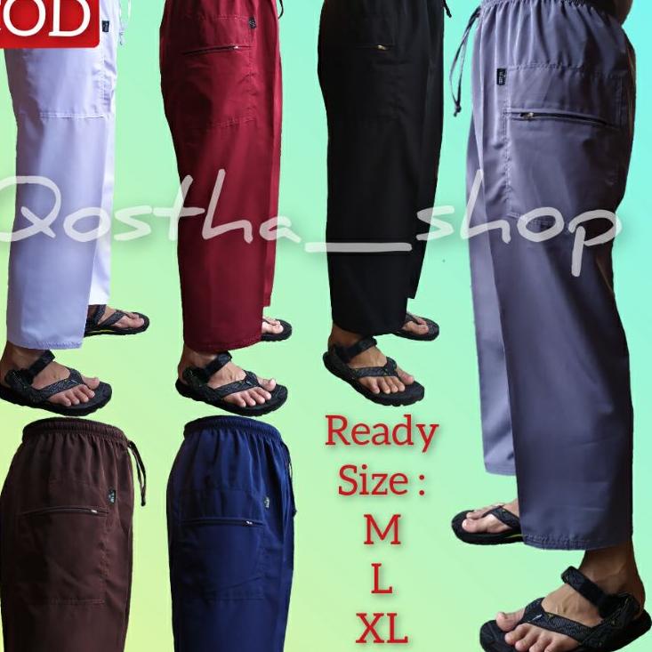 "GI. 395523" CELANA SIRWAL PANGSI KOMPRANG CINGKRANG SOLAT MUSLIM PRIA LAKI LAKI DEWASA ISBAL