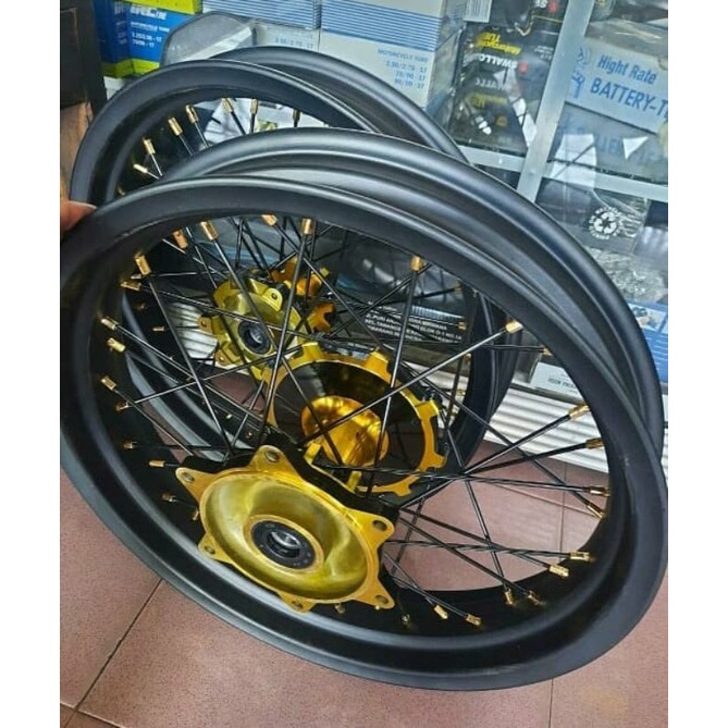 PNP CRF VELG CRF SUPERMOTO ROSSI SPRINT XD 300 350 HARGA MURAH KUALITAS BAGUS