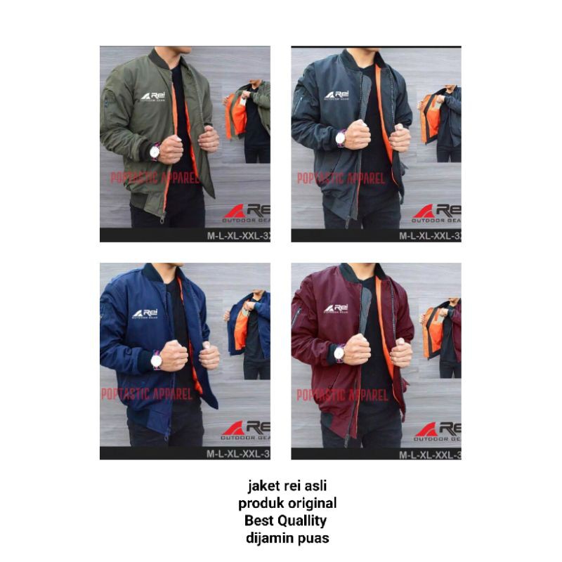 jaket rei, jaket gunung, jaket bomber