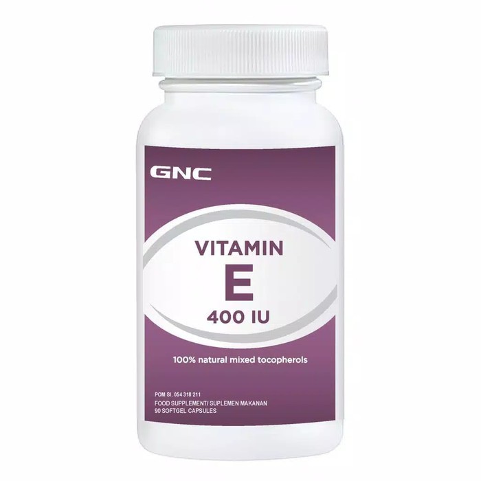 GNC vitamin E 400iu (90) asli
