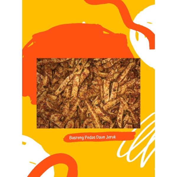 

Basreng pedas daun jeruk