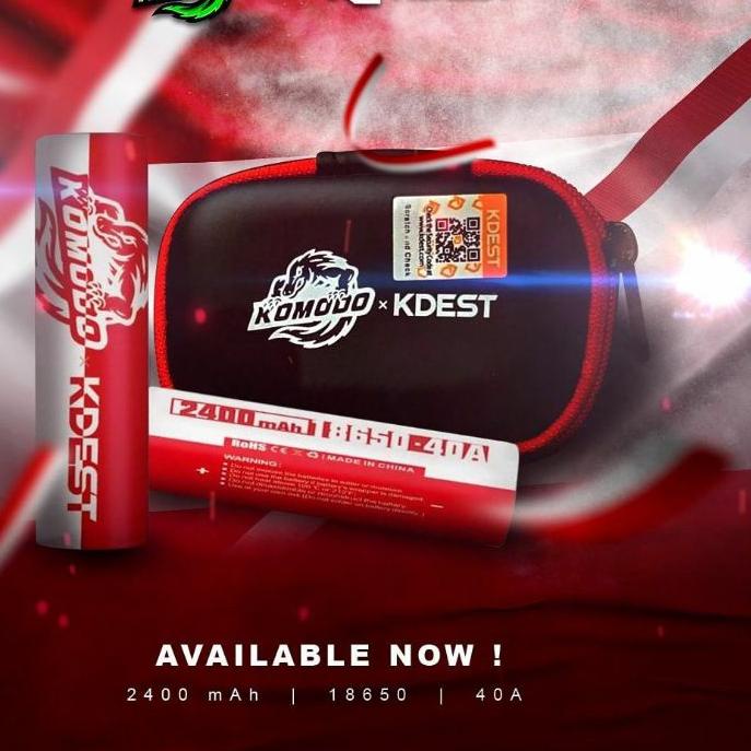 Hot - KDEST 2400MAH 40A AUTHENTIC ✓