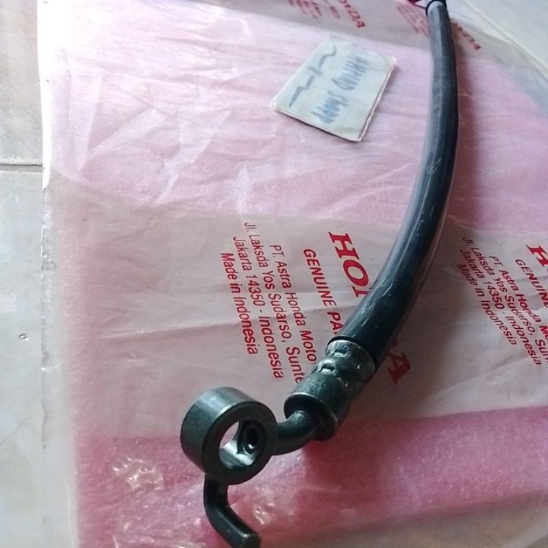 selang rem cakram belakang honda pcx 150 cbs originalpanjang 40cm