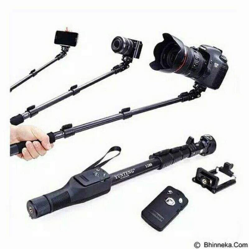 Tongsis Yunteng YT1288 Original Tongsis Remote Bluetooth YT-1288