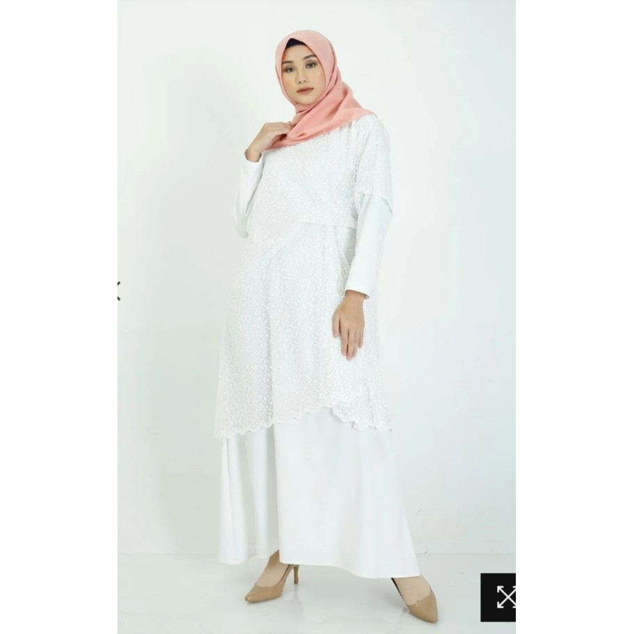 Sale GAMIS TERBARU DRESSCODE ERIQA PUTIH DRESS DAUKY