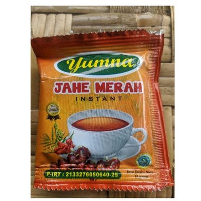 

Jahe Merah Instan Yumna isi 1 pcs / Minuman Jahe / minuman sehat