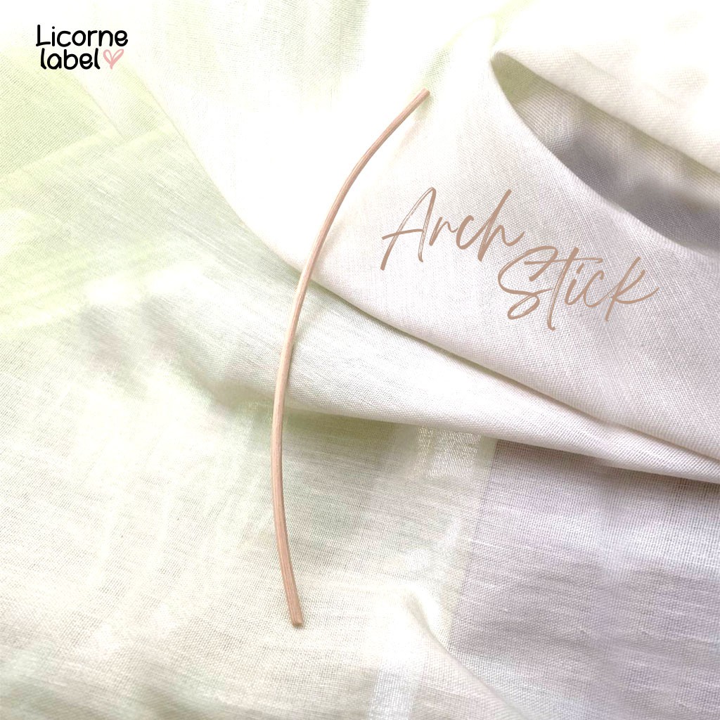 Elie Moise Premium Wavy Rattan Reed Diffuser Stick Eco Friendly & 100% Rotan Natural Alami-4