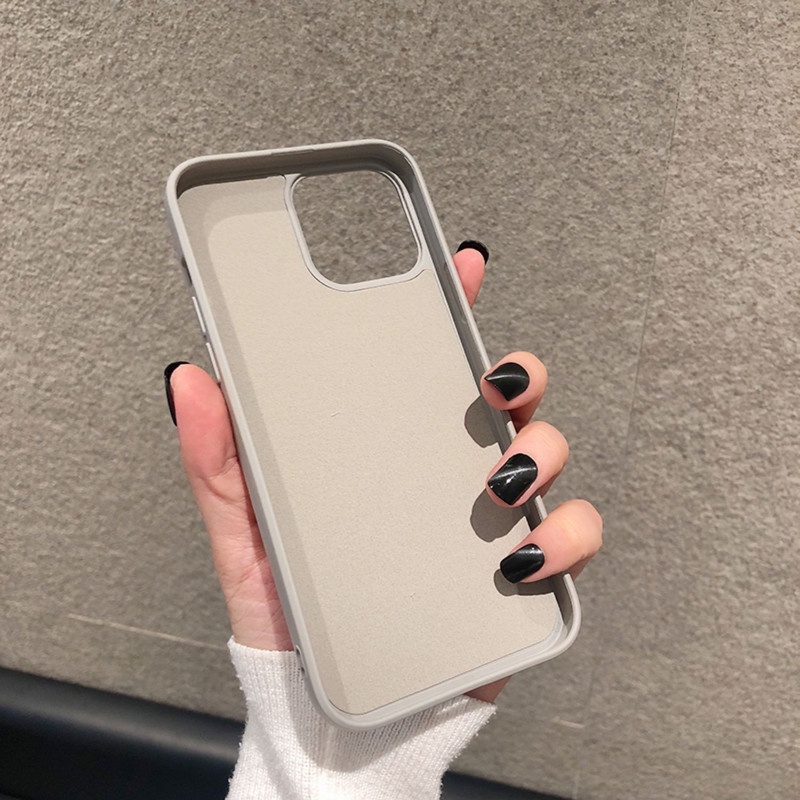 Soft Case Desain Minimalis Untuk iPhone 13 12 11 Pro X XS MAX XR