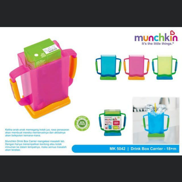 Munchkin drink box carrier -18M+