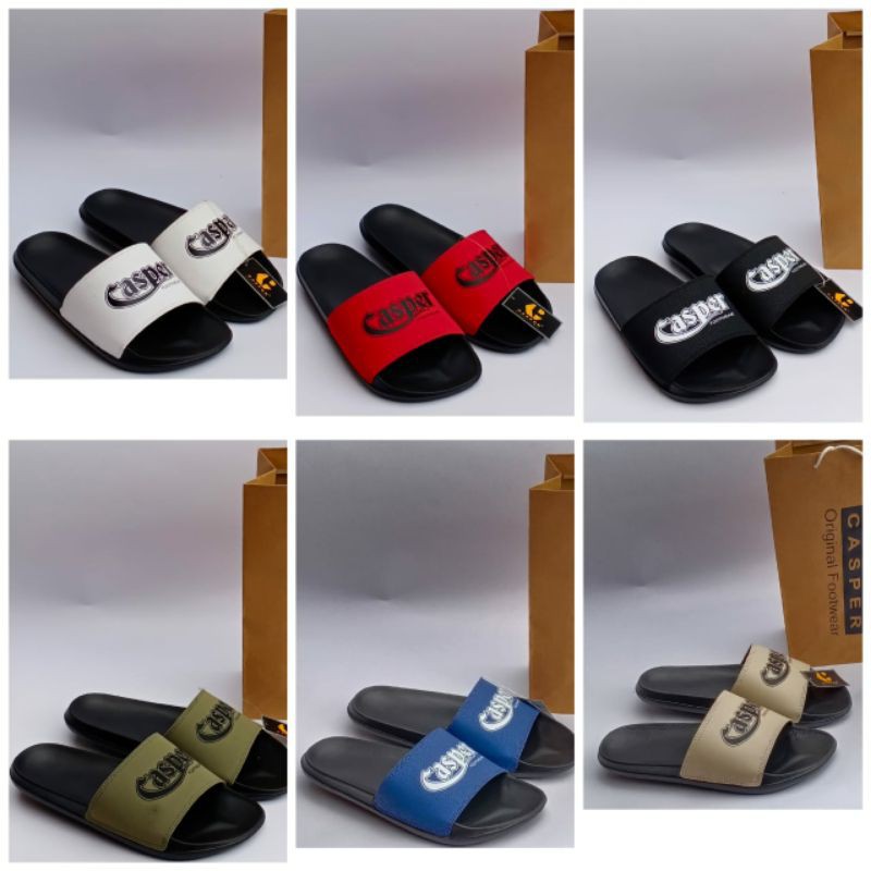 SANDAL SLOP CASPER ORIGINAL / SANDAL SLOP PRIA TERMURAH