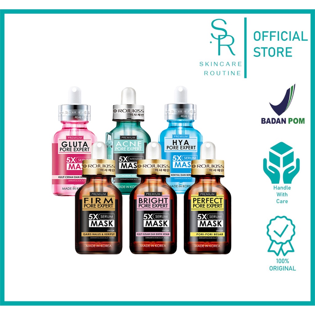 Rojukiss Pore Expert Mask l Sheet Mask l Masker Wajah