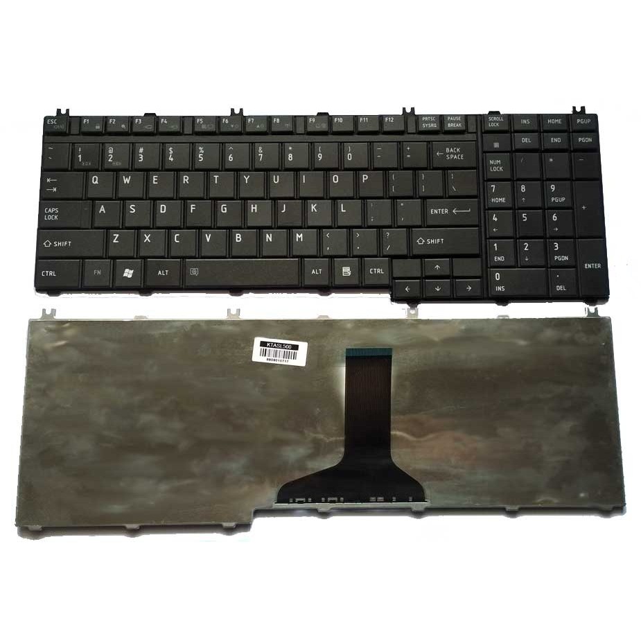 Keyboard Toshiba Satellite P300 P305 P500 P505 Numeric BLACK