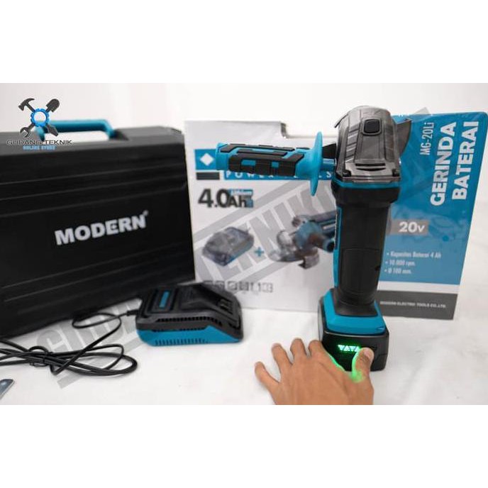 MODERN MG20-LI GERINDA BATERAI CORDLESS - ANGLE GRINDER DISKON