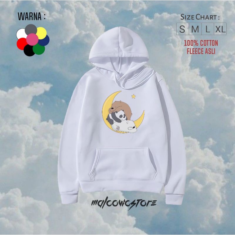 Sweater Hoodie Anak We Bare Bears Unisex/Hoodie Anak Perempuan/Hoodie Bears Bear Anak Perempuan/Hood