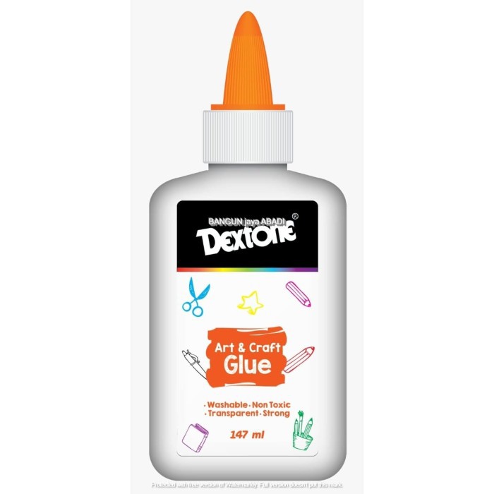 

Lem Dextone Art and Craft Glue Transparan 88 ML⠀