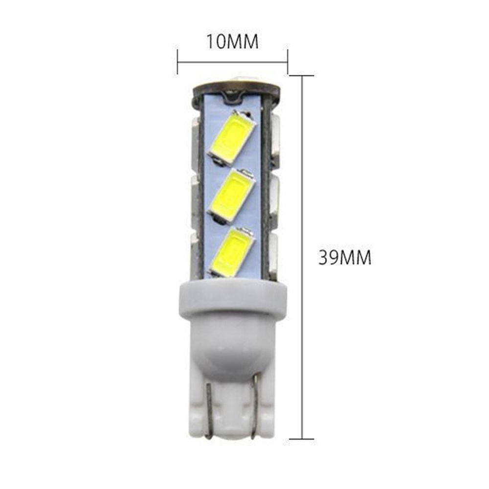 Preva 4Pcs/Set Lampu Plat Lampu Bohlam Super Terang 12V COB LED Dome Map