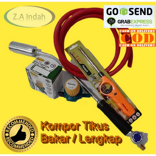 Kompor Tikus Lengkap/ kompor Bakar/Kompor blower Gas LPG