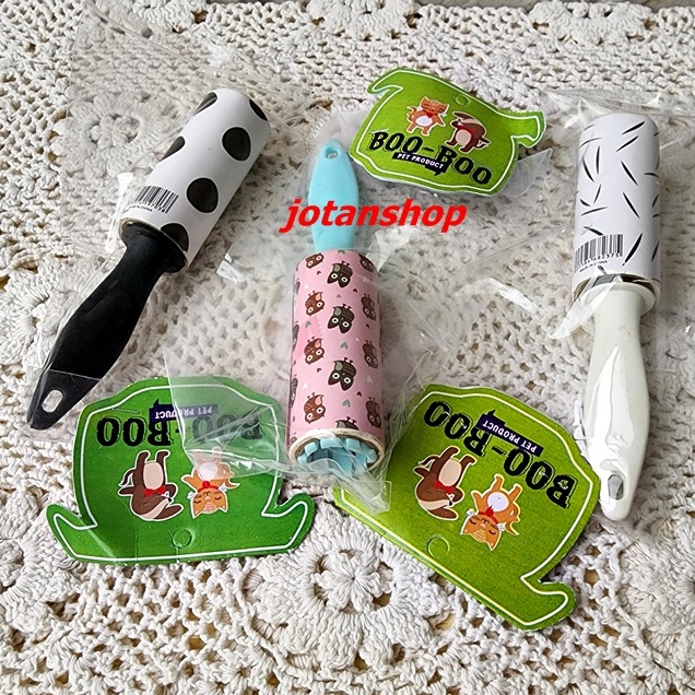 MINI ROLLER PIN LINT PET ROL PEMBERSIH KOTORAN BULU HEWAN KUCING ANJING ROLER