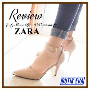 HEELS ZARA KULIT