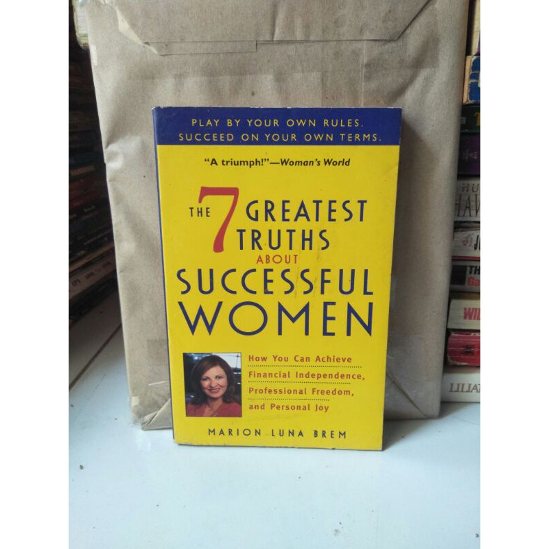 Original Buku THE 7 GREATEST TRUTHS ABOUT SUCCESSFUL WOMEN