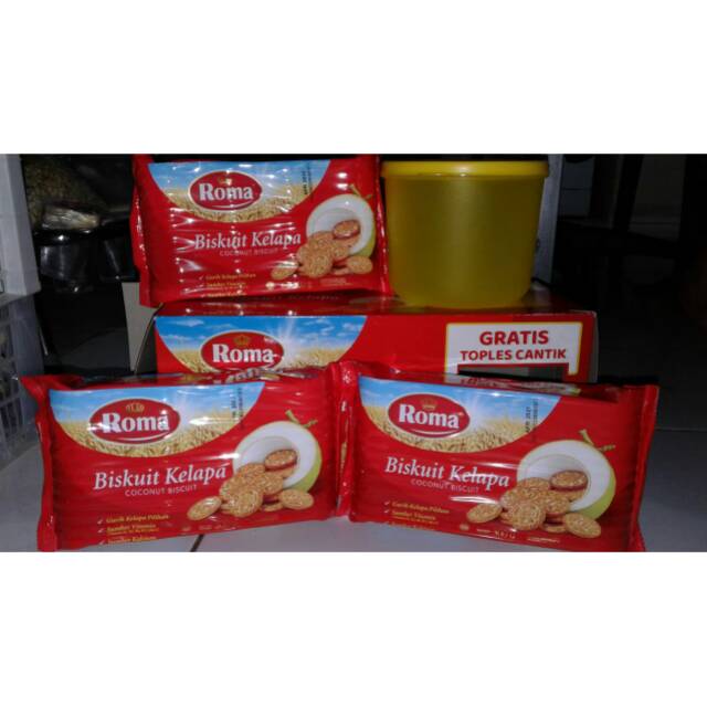 [ GRATIS TOPLES ] Biskuit roma kelapa biskuit murah