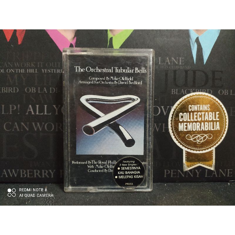 Kaset Import : The Royal Philharmonic Orchestra with Mike Oldfield - The Orchestral Tubular Bells.