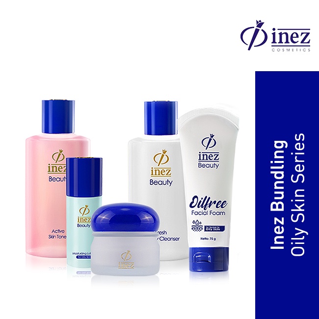 Inez Bundling Acne Care Series I INEZ PAKET OILY I INEZ PAKET LIGHTENING I INEZ ANTI AGING SERIES